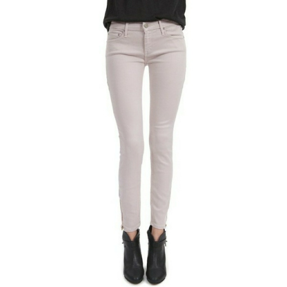 Mother "The Looker" side zip ankle jeans sz 25